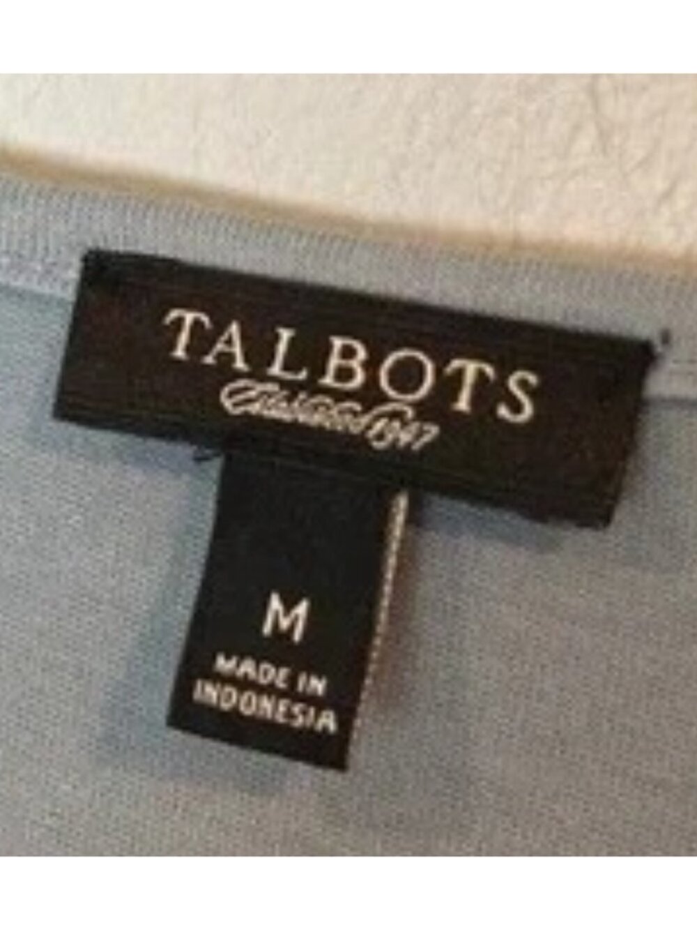Talbots Women's Layered Front Sleeveless Blue Tank Top Size M - Picture 2 of 9